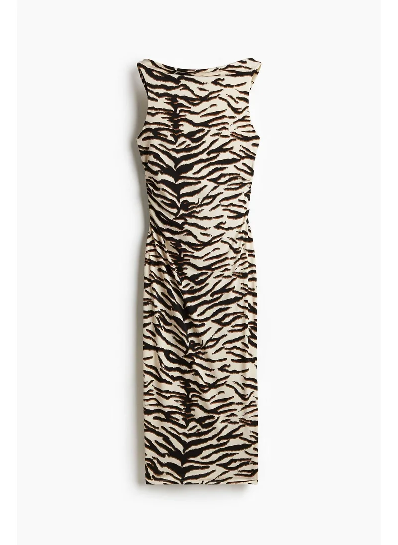 H&M Open-back bodycon dress