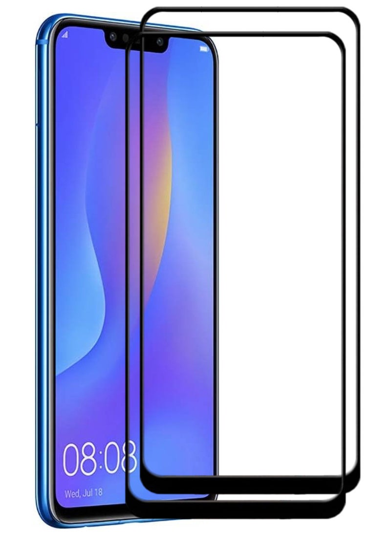 ACLIX 2 Pieces Antistatic ESD Dustproof Premium Quality High Definition Tempered Glass Screen Protector Designed For Huawei nova 3i - Image 1