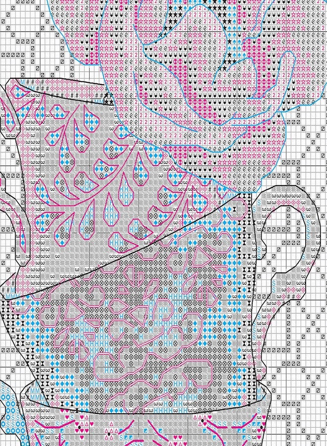 Dimensions 70-35414 Rose Tea Counted Cross Stitch Kit for Beginners, 8" x 10", 14 Cnt. Ivory Aida, 4pcs - Image 4