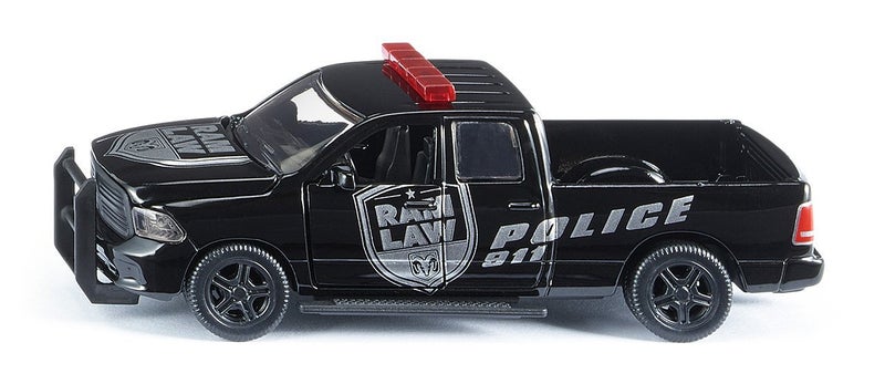 Siku 2309, Dodge Ram 1500 Police Pick-Up, 1:50, Metal/Plastic, Removable Tyres, Movable Parts, Black - Image 1