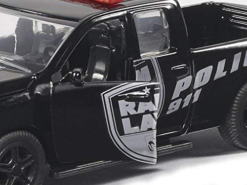 Siku 2309, Dodge Ram 1500 Police Pick-Up, 1:50, Metal/Plastic, Removable Tyres, Movable Parts, Black - Image 3