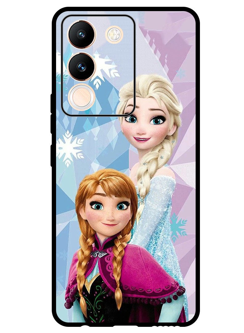 Theodor Protective Case Anti Scratch Shock Proof Bumper Cover For Vivo Y200 Anna Elsa 3 - Image 1