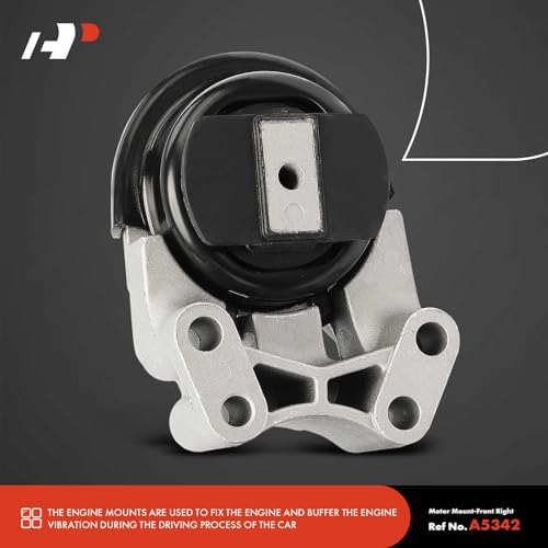 A-Premium 2PCS Engine Motor Mount Torque Strut Mount Kit Compatible with Ford Edge 2011-2014, Taurus 2008-2012, Taurus X 2008-2009, Flex 2009-2012 & Lincoln MKX, MKS & Mercury Sable, 3.5L 3.7L - Image 4