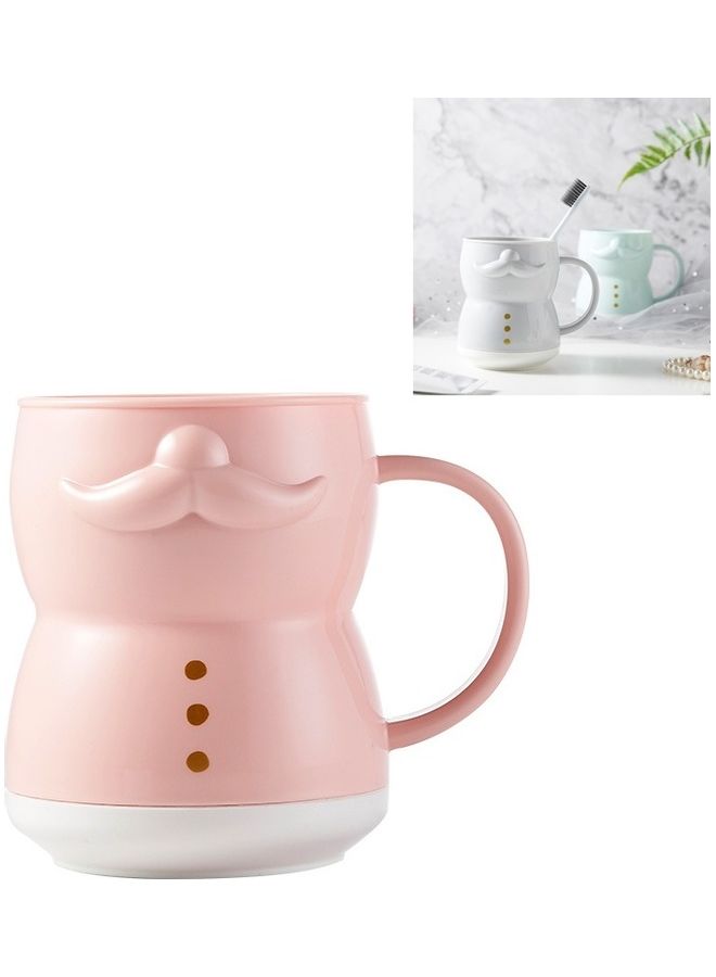 NIBEMINENT 3 PCS Sukou Cup Children Household Plastic Daily Toothbrush Cup(Powder) multicolour 10 x 25 20cm - Image 1