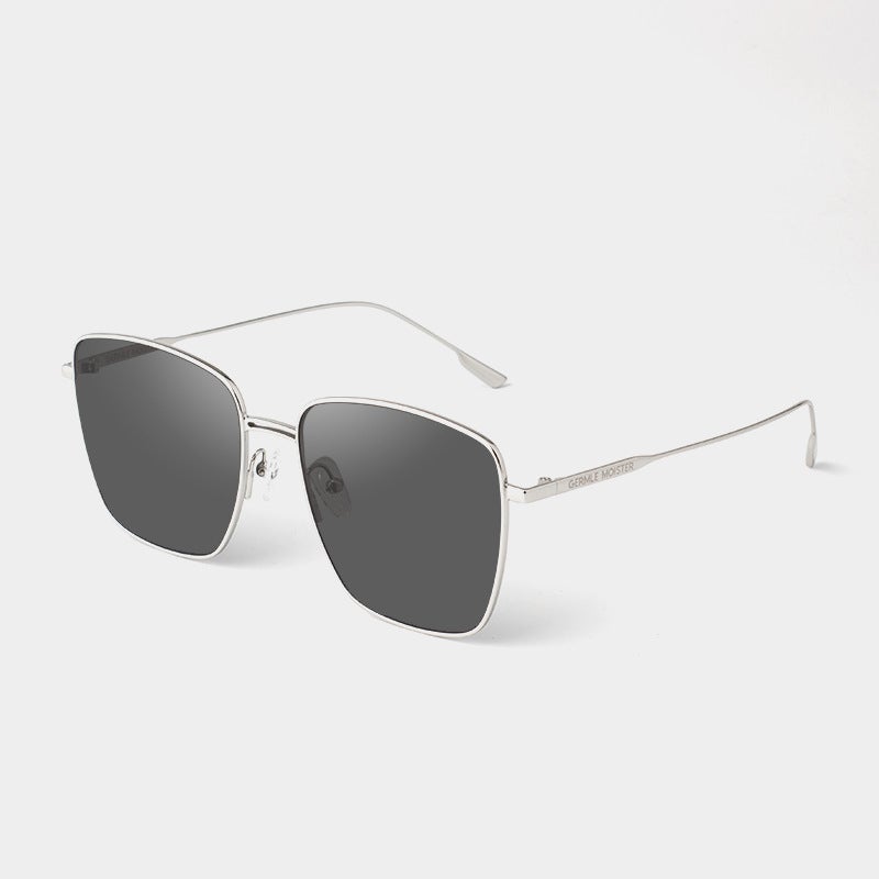 Generic Chic GM Sunglasses UV Protection UnisexSilver frame/gray sheet Silver frame/gray sheet 