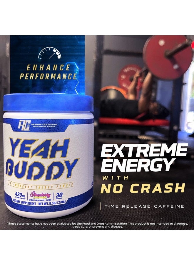 Ronnie Coleman Signature Series Ronnie Coleman Signature Series Yeah Buddy Powder- 270 G (Strawberry Lemonade)  - Image 5