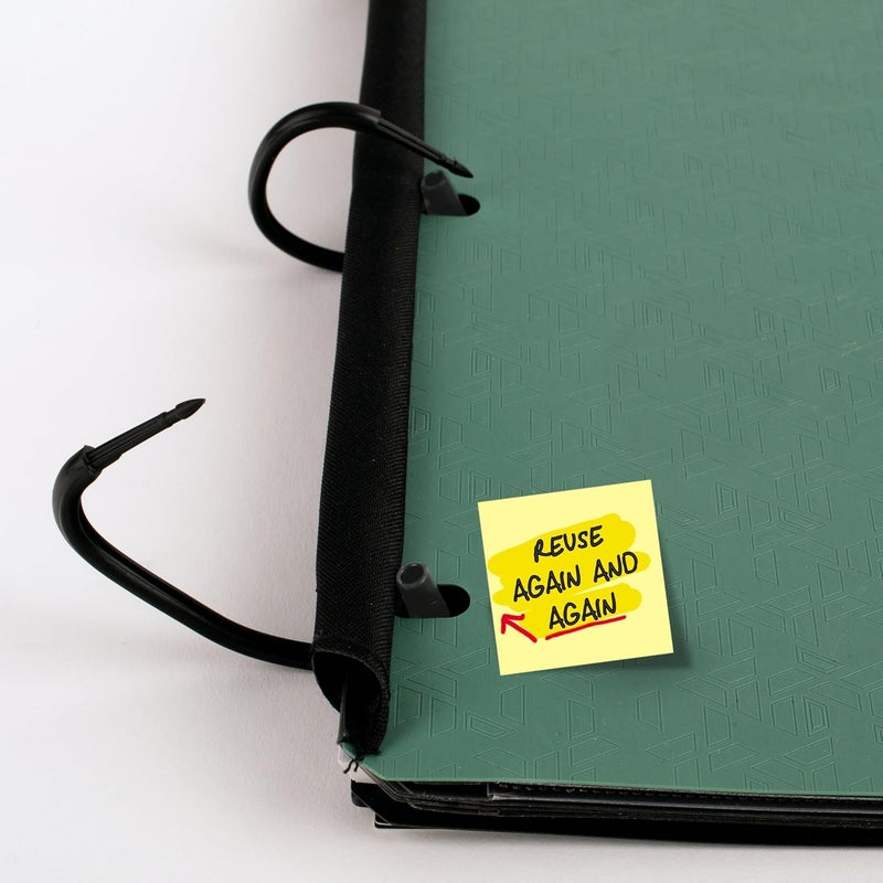 فايف ستار Flex Hybrid Notebinder، 2.5 سم مجلد مع علامات تبويب، دفتر ملاحظات و 3 حلقات مجلد كلها في واحد، أخضر - Image 5