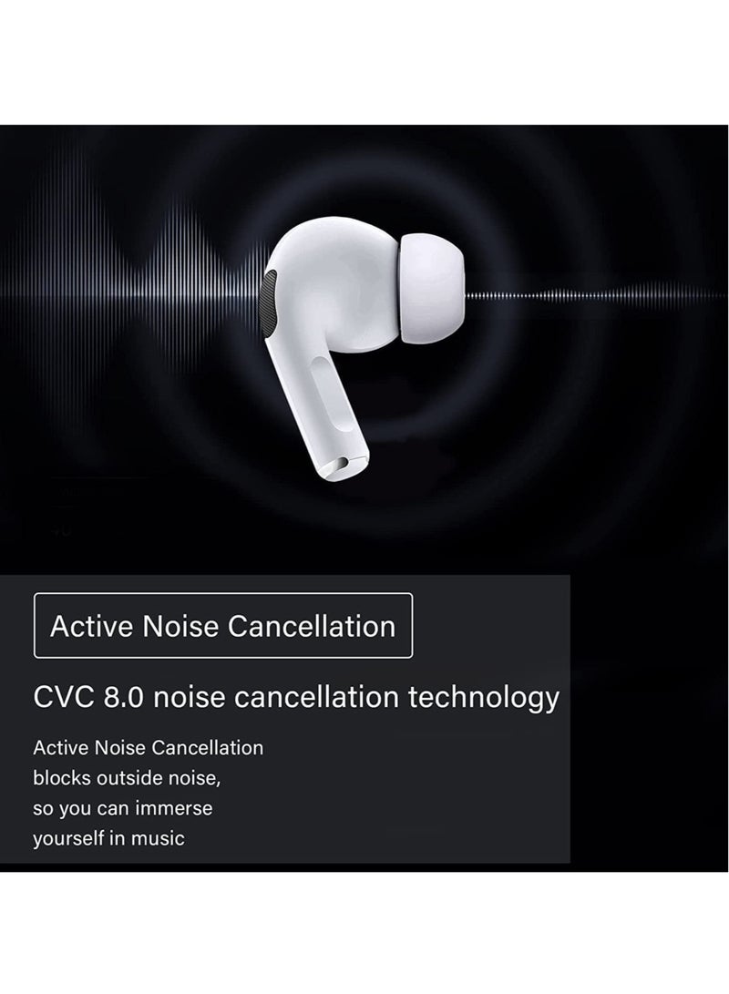 ELTRAZONE Wireless Earbuds, Air Pods Pro [MFi Certified] Bluetooth Earbuds Stereo Earphone, Bluetooth 5.3 in-Ear Earbuds with Charging Case IPX7 Waterproof Bluetooth Headphone 30H Playtime, for iPhone/Android - Image 5