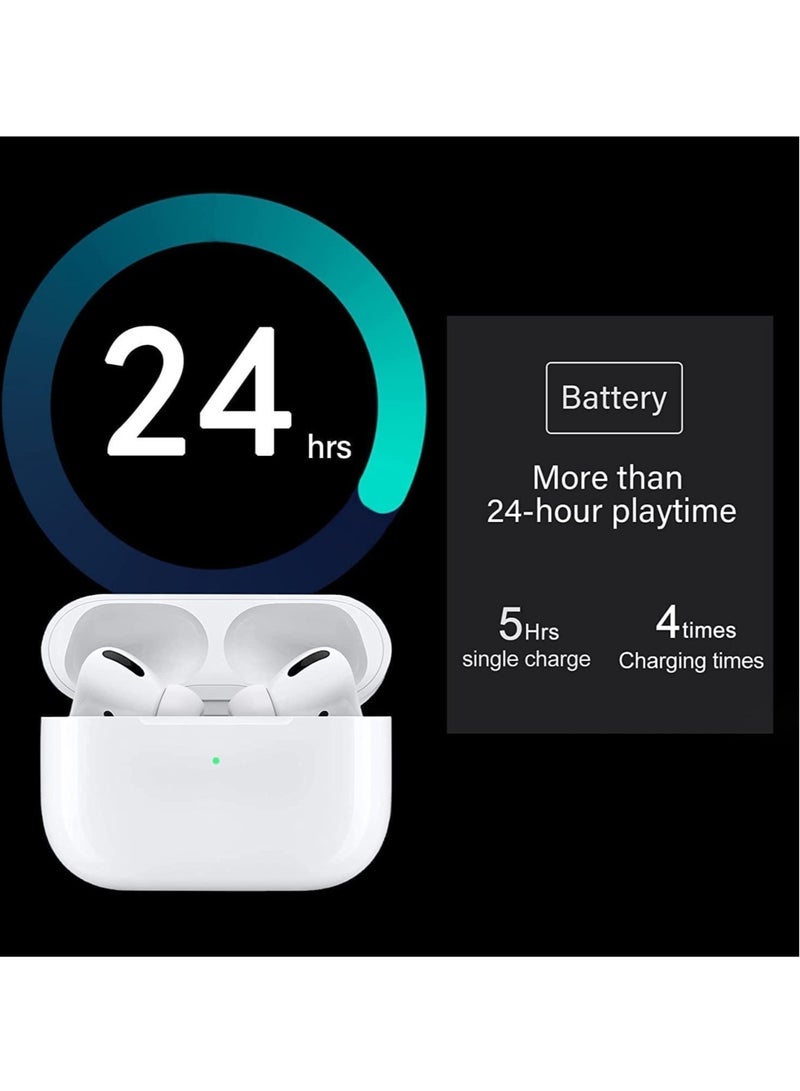 ELTRAZONE Wireless Earbuds, Air Pods Pro [MFi Certified] Bluetooth Earbuds Stereo Earphone, Bluetooth 5.3 in-Ear Earbuds with Charging Case IPX7 Waterproof Bluetooth Headphone 30H Playtime, for iPhone/Android - Image 3