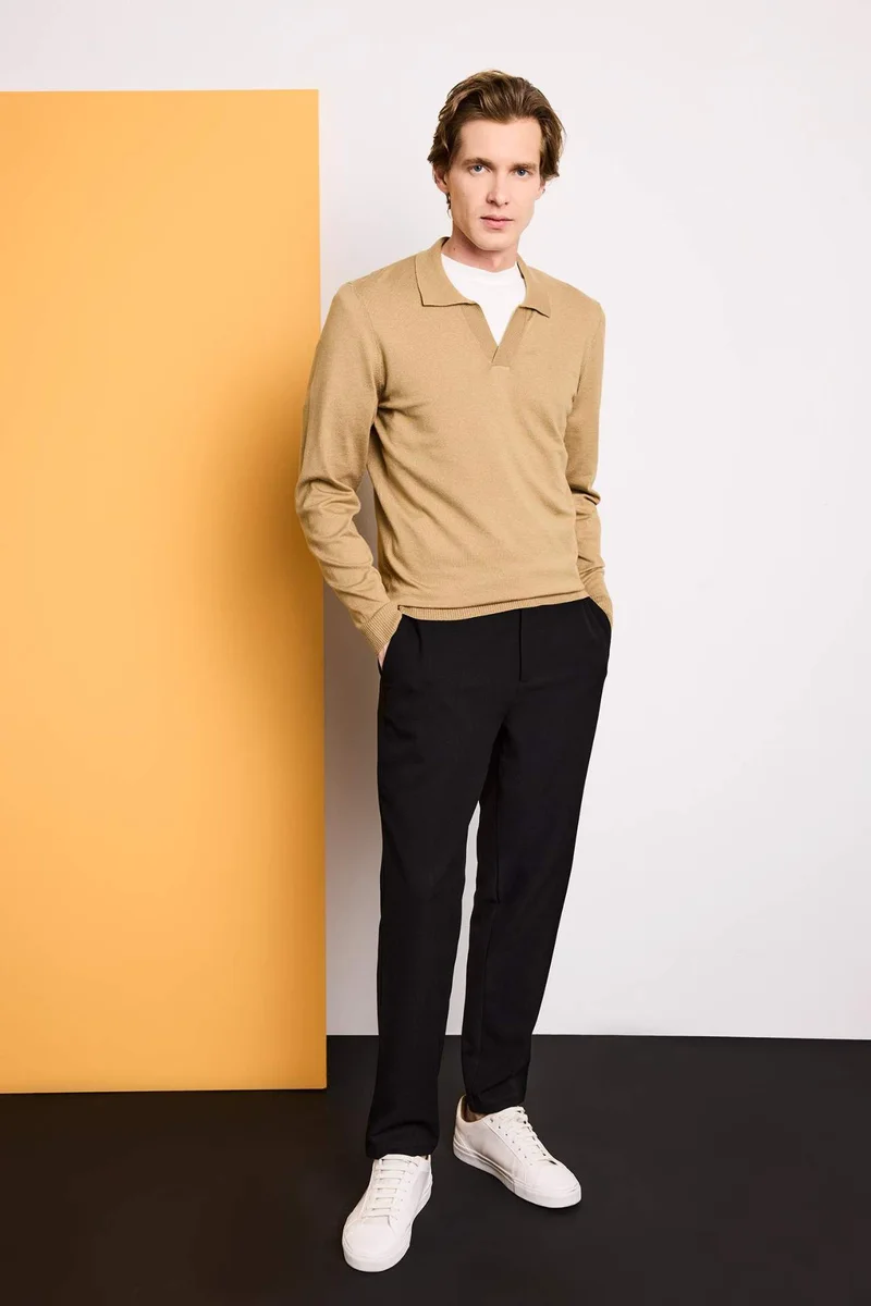 ديفاكتو Standard Fit Knitwear Pullover