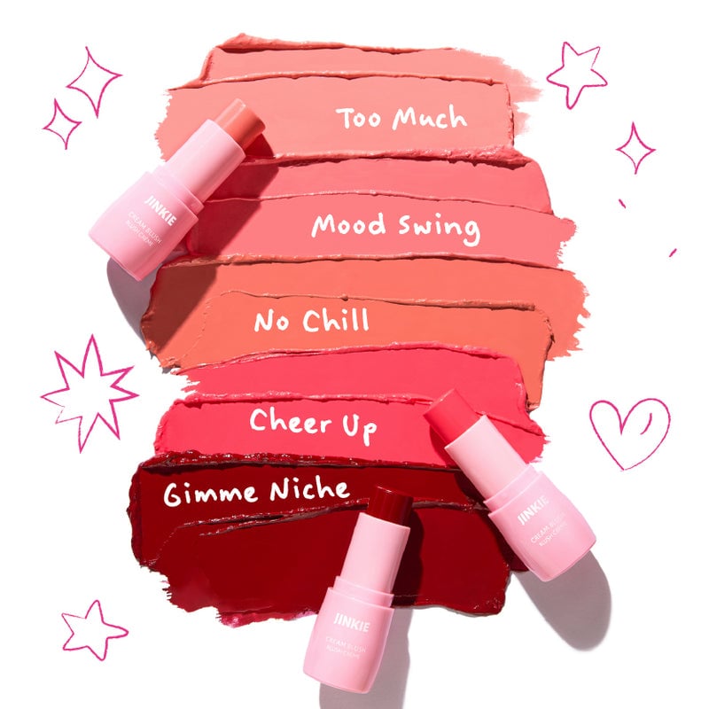 Trouble Maker Jinkie Stick Cream Blush Mood Swing Pink - Image 1