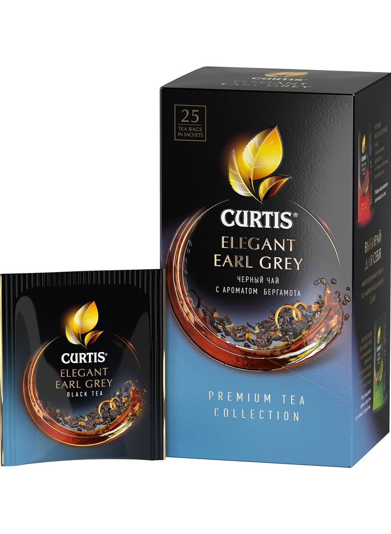 CURTIS Elegant Earl Grey Tea black Tea with Bergamot and Citrus 25 Sachet Tea Bags 42.5 g  - Image 5