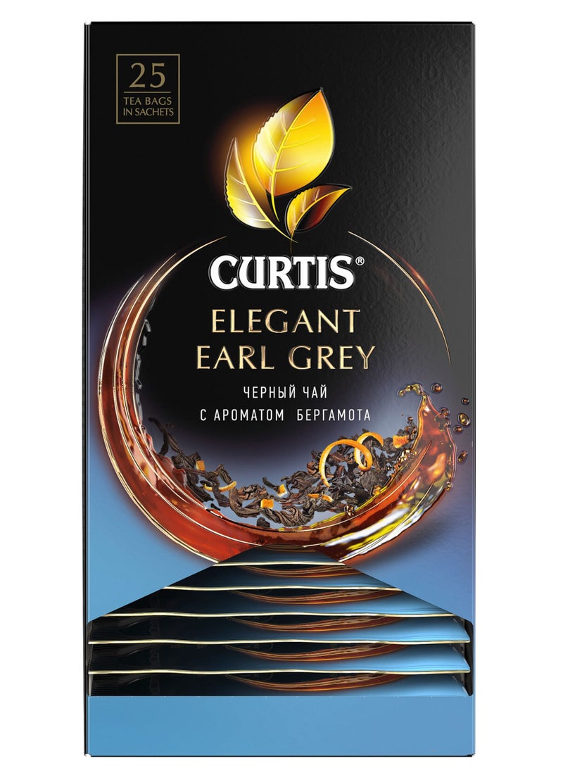 CURTIS Elegant Earl Grey Tea black Tea with Bergamot and Citrus 25 Sachet Tea Bags 42.5 g  - Image 4