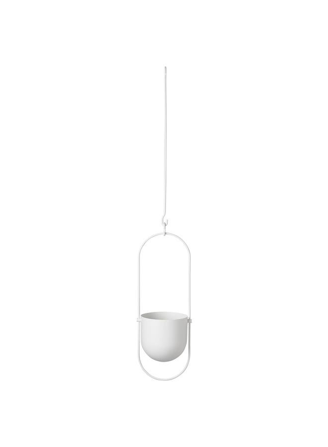 Zaboon Hanging Planter, In/Outdoor White, 12 Cm - Image 1