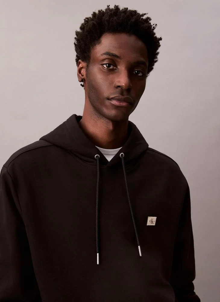 Calvin Klein Jeans Cotton Terry Badge Hoodie