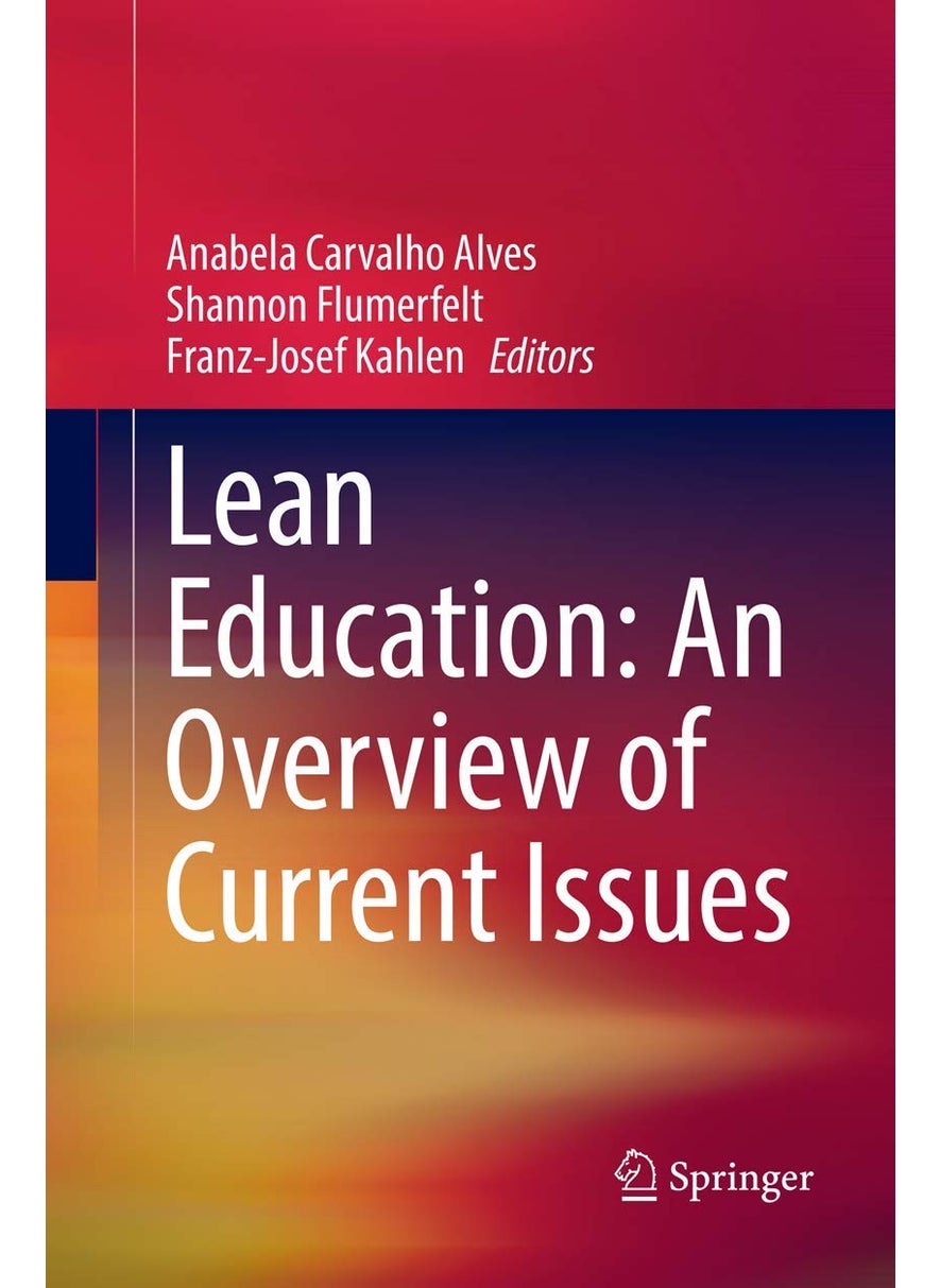 Lean Education: An Overview of Current Issues 