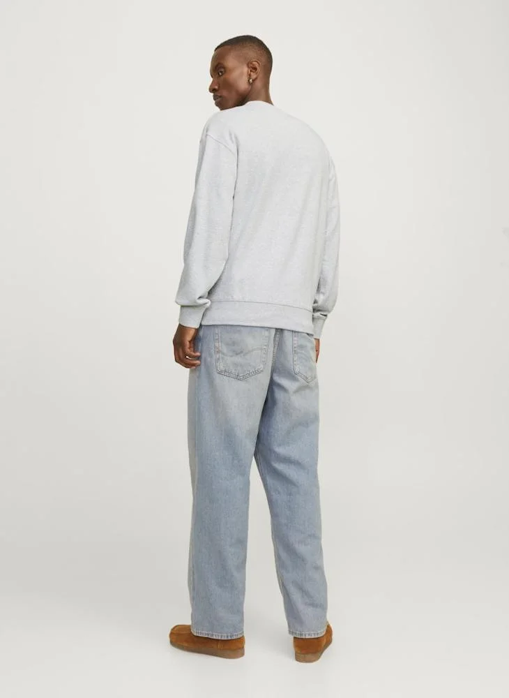 JACK & JONES Casual Regular Fit Crew Neck Sweatshirt