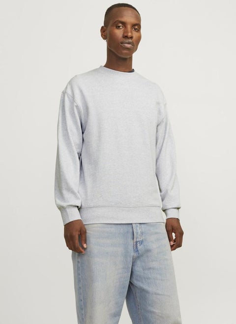 Casual Regular Fit Crew Neck Sweatshirt