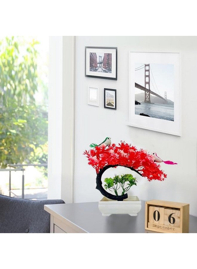 ATEVON Bunch Artificial Rose Flower For Home, Office, Bedroom, Balcony, Table Display Decoration Items - Image 2