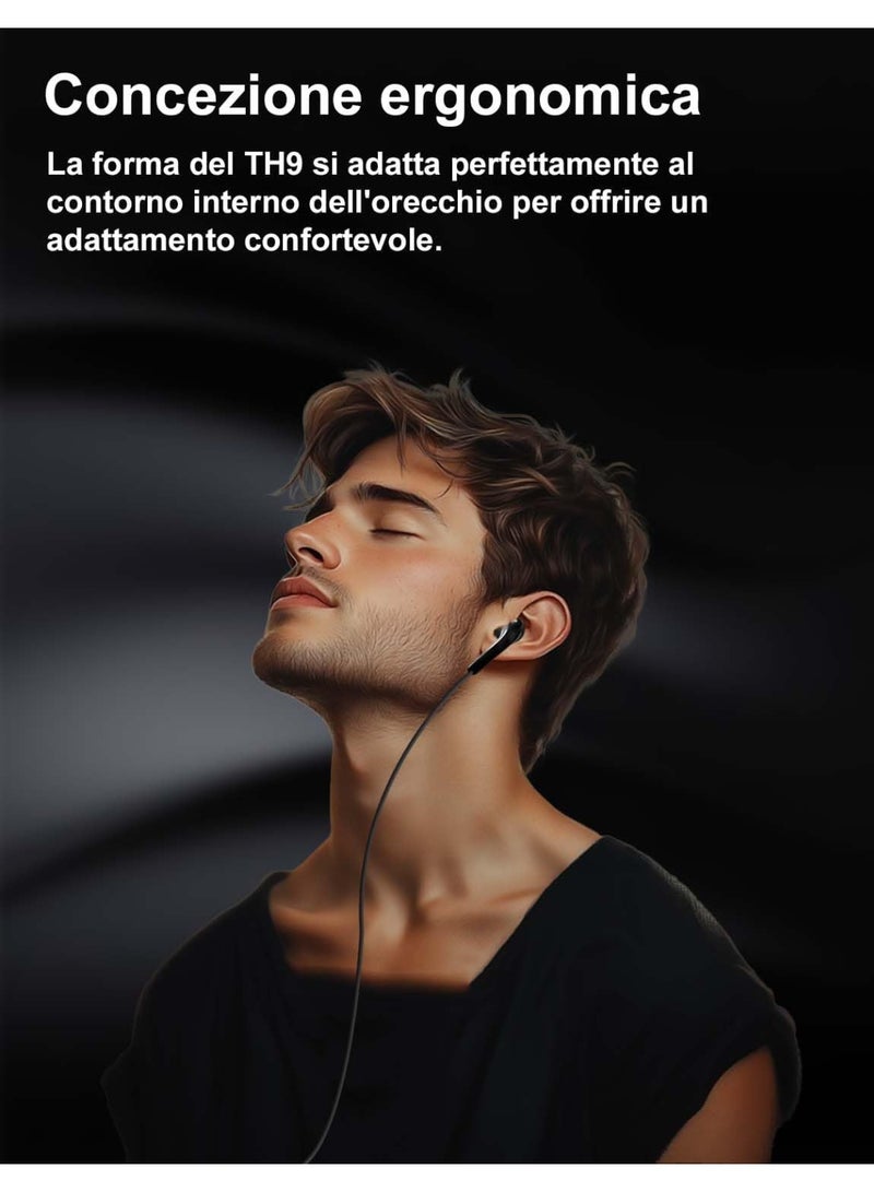 Salab Type C Earphones, USB C Headphones HiFi Stereo in Ear Wired Earbuds USB C Earphones, Type C Headphones with Mic Compatible with Samsung Galaxy S21 Ultra S20 FE Note 10 Google Pixel 6 5 4XL Oneplus 9 8 (Black) - Image 2