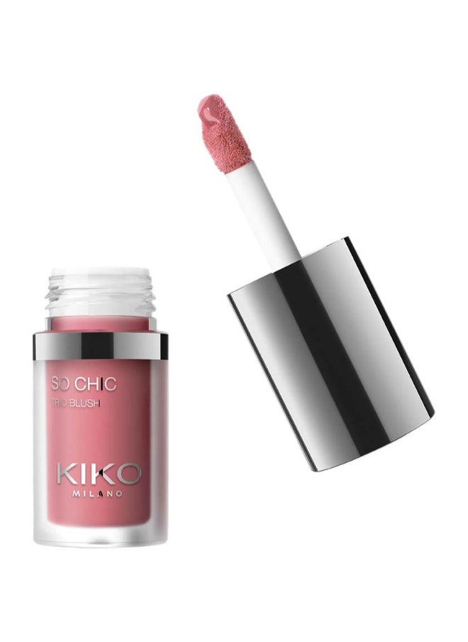 KIKO MILANO So Chic Trio Blush 04 Ruby Bliss  - Image 3