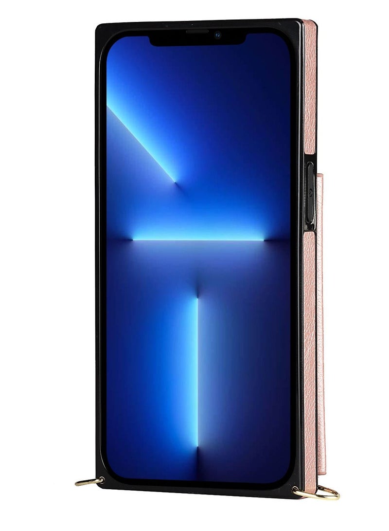 Suteni Leather Protective Back Cover Case Phone Case for iPhone - Image 2