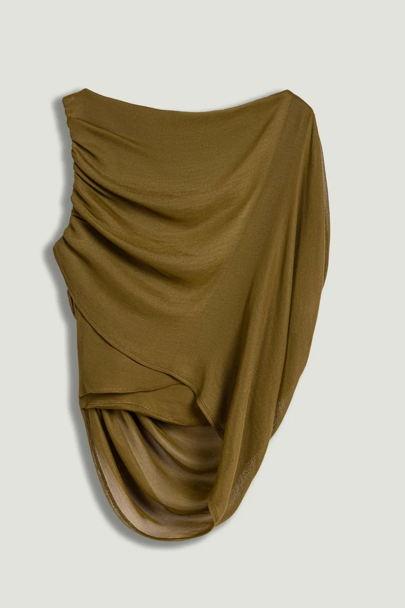Nocturne  Draped Sleeveless Blouse for Women | Best Price UAE