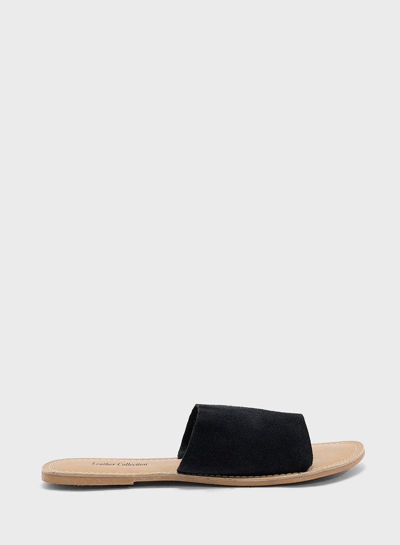 جينجر صندل مسطح أساسي - Image 1