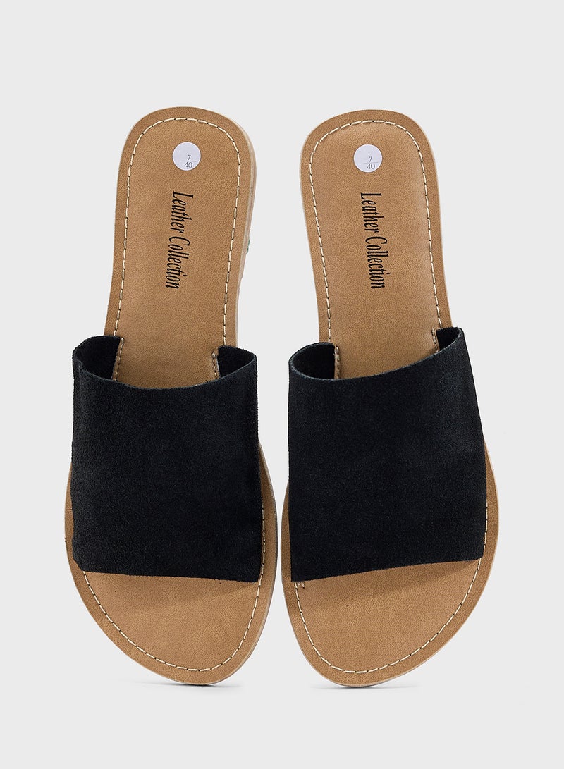 جينجر صندل مسطح أساسي - Image 4