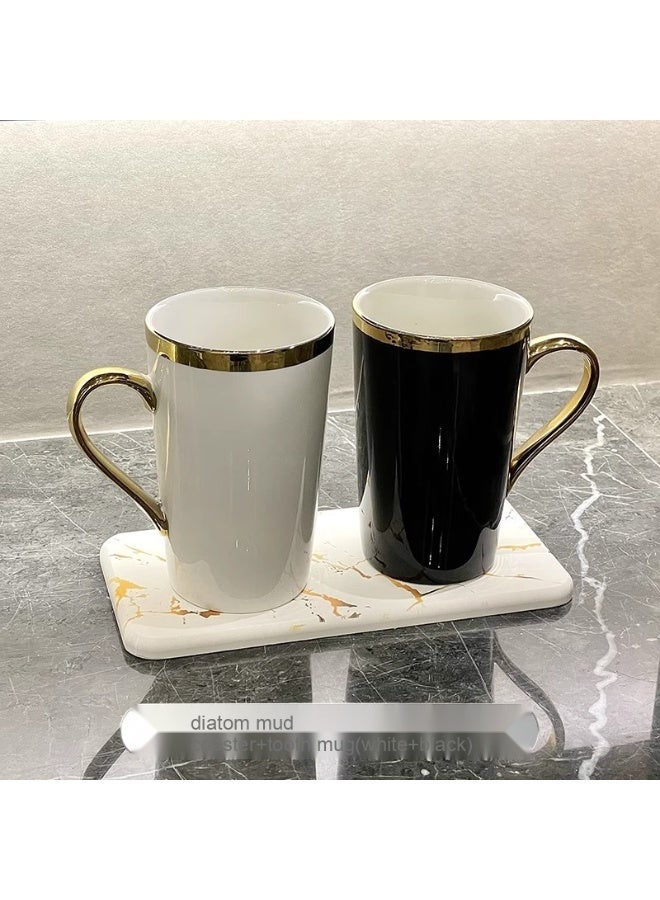 High-end Mouthwash Cup Set for Home Use - Premium Toothbrush Holder and Wash Basin for a Sophisticated Bathroom Experience