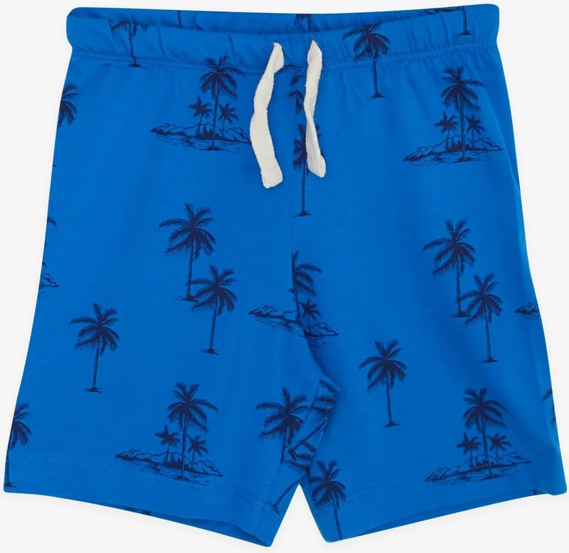 مكاوي Breeze Boy's Shorts Set Fun Whale Printed 1.5-5 Years, Cream