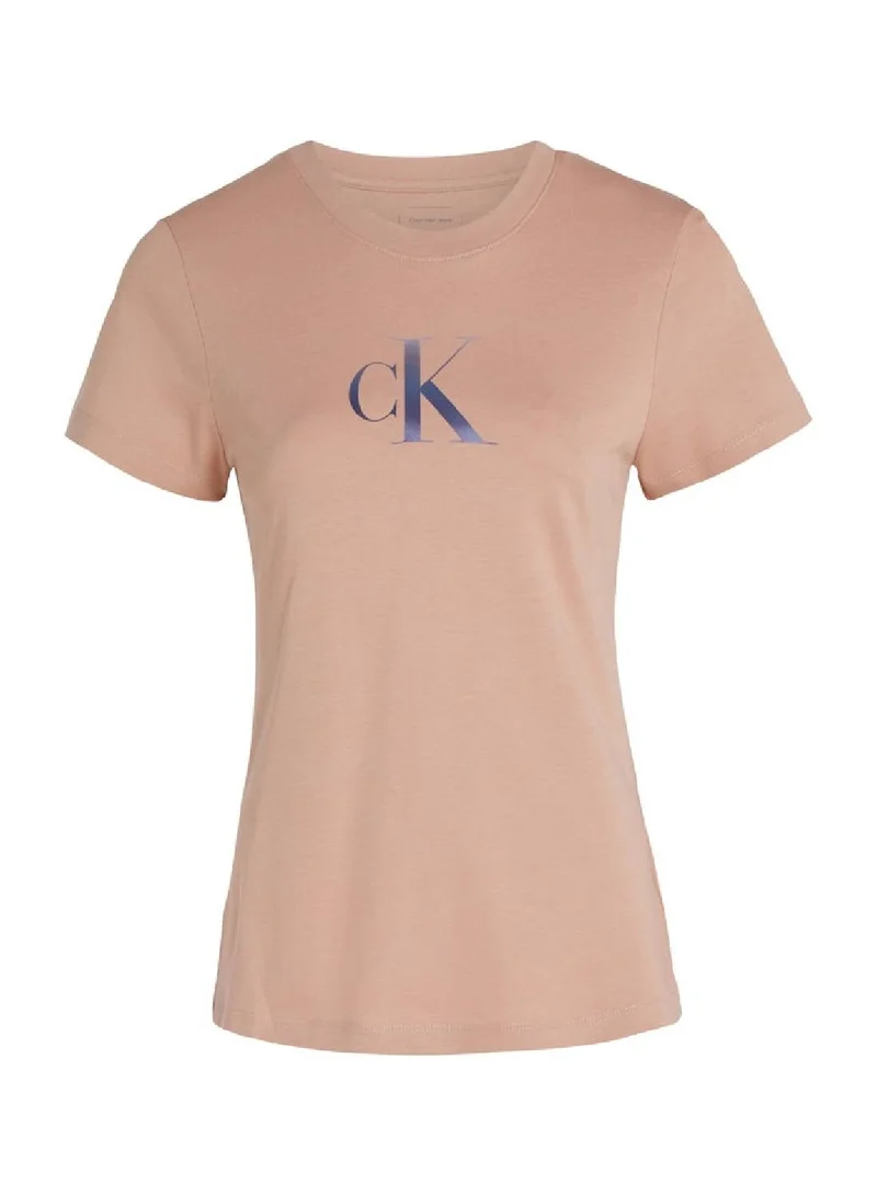 Calvin Klein Jeans Tuscany Slim Monogram T-Shirt for Women | Best Price UAE