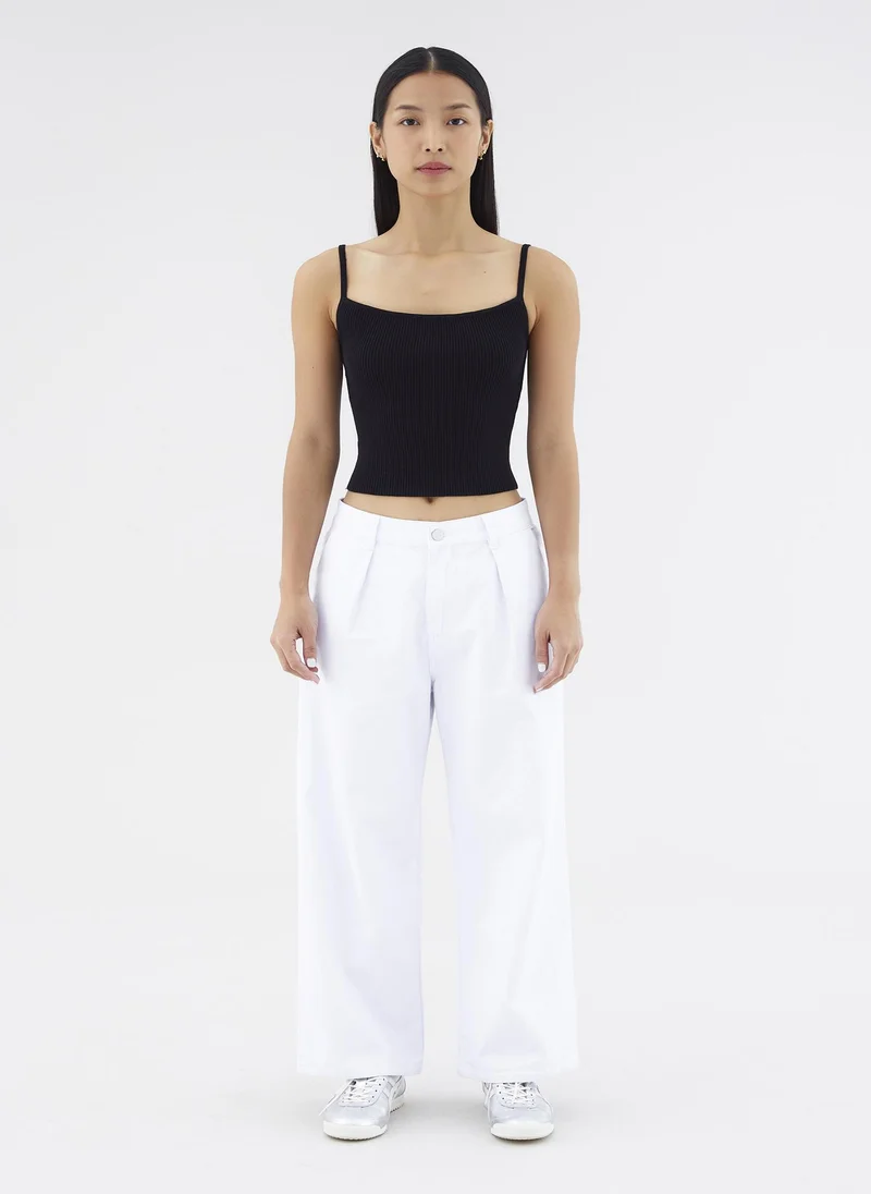 ذا اديتورز ماركت Alaric Low-Rise Relaxed Pants