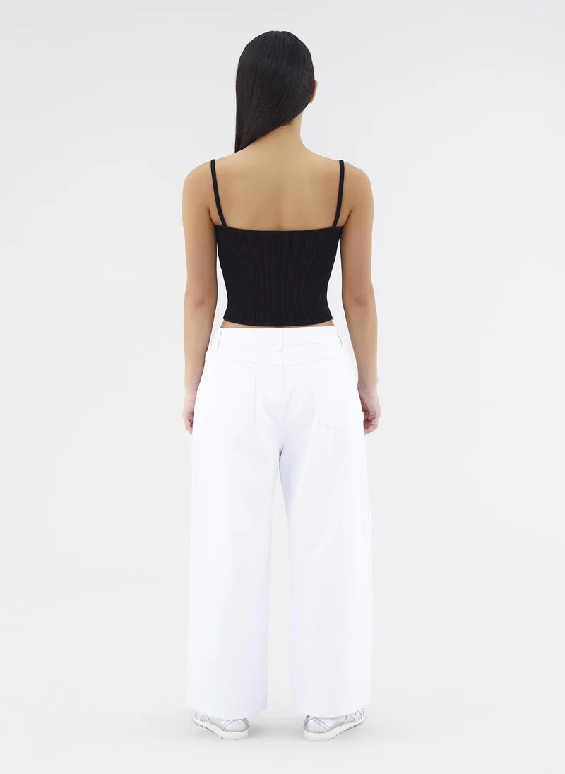 The Editor's Market Alaric Low-Rise Relaxed Pants