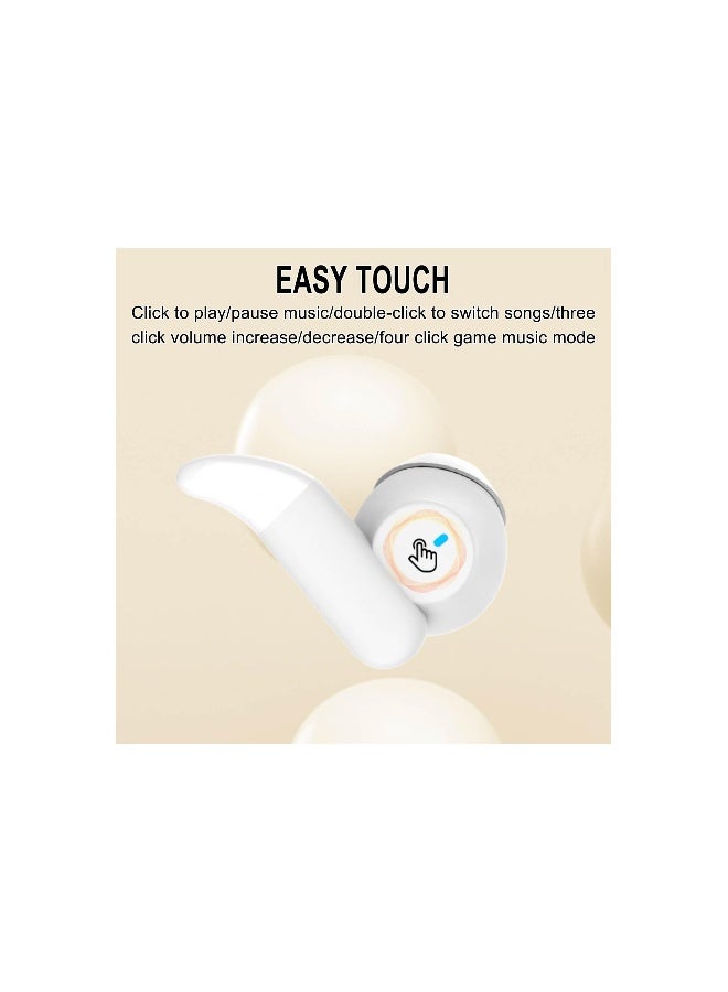 Wireless Bluetooth Sleep Earbuds for Side Sleepers - Soft, Noise Cancelling Tiny Headphones for Comfortable Sleeping - Ideal for Restful Nights (1 Pack) - Image 4