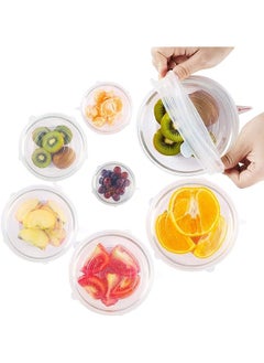 HotsUAE Silicone Stretch Lids (Pack of 6)  - Image 1