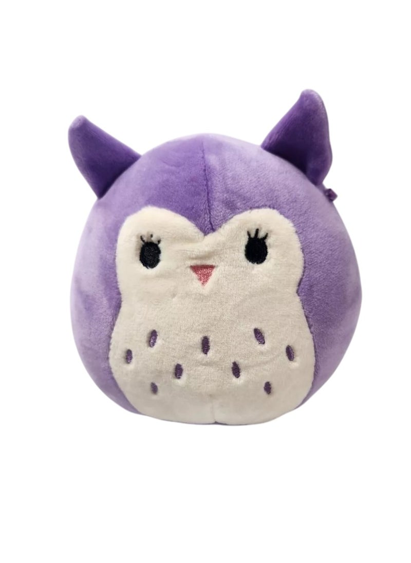 Plush Pillow, Squishy Soft Stuffed Plush Toy, Lightweight And Portable Throw Pillows, Super Soft Fabric Huggable Plushie Pillow For Kids Room Decoration, (1pc, Owl)  - Image 1
