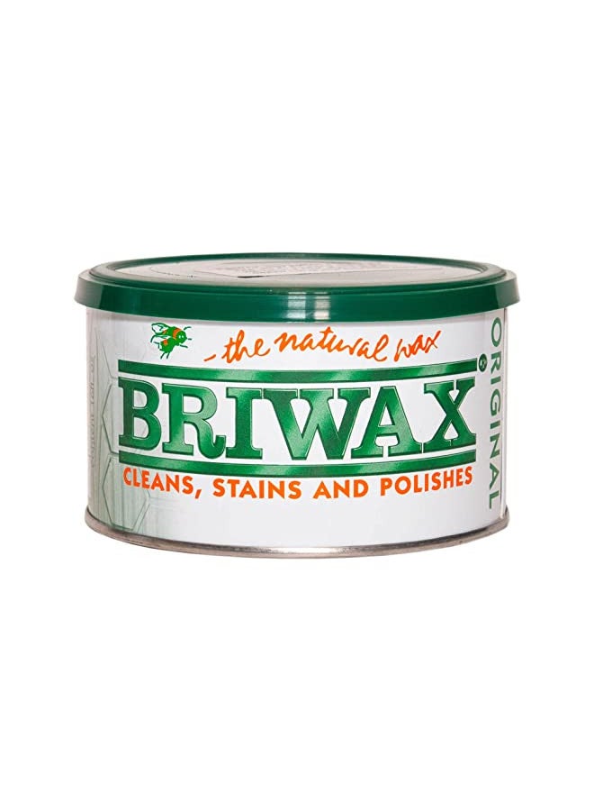 Briwax BR-1-LB (Light Brown Furniture Wax Polish, Cleans, Stains, and Polishes - Image 1