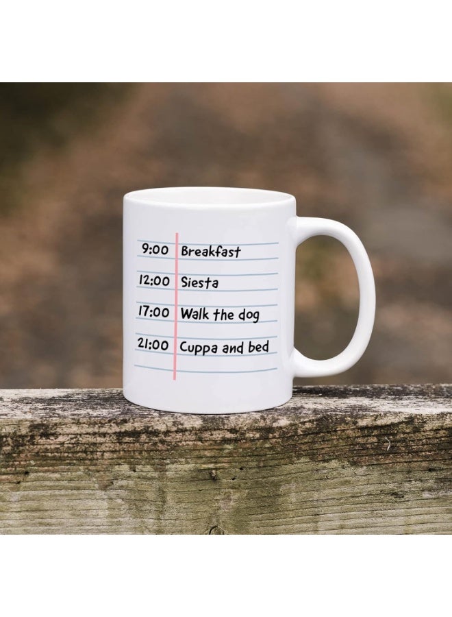 Decorior High Quality Printed Porcelain Mug – Distinctive Design for Gifts and Occasions – Suitable for Hot and Cold Drinks – Microwave and Machine Safe – 330 ml - Image 3