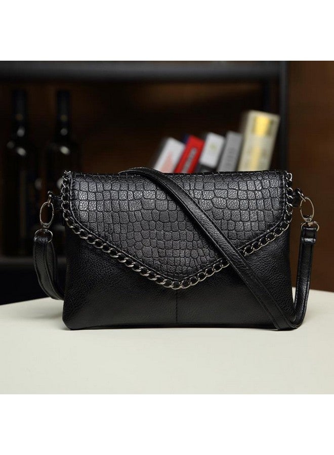 fashion Shoulder Handbags 2017 women shoulder bag small black womens handbags women crossbody ladies hand bag bolsa feminina evening purses party bags (Small, black)  - Image 2