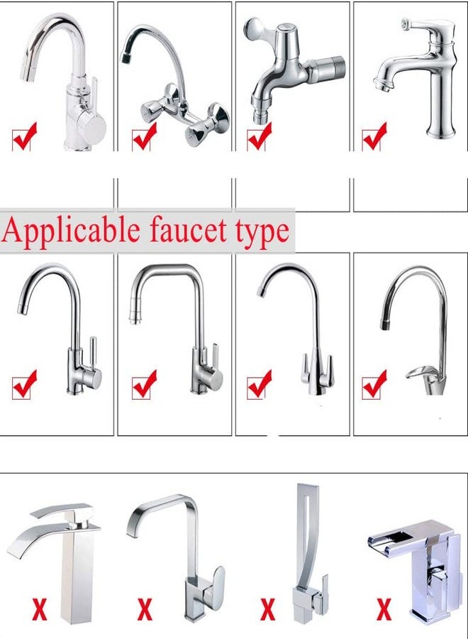 NatureMan 3 Pack Faucet Mount Filters, Faucet Water Purifier, Five-Layer Filter Activated Carbon Filter Suitable for faucets with a Diameter of 0.51-0.63 inches for Home Kitchen and Bathroom - Image 4