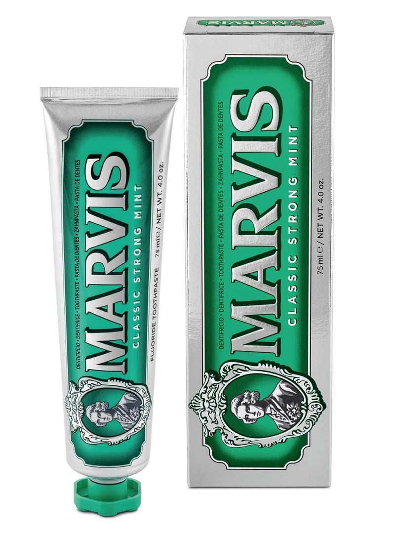 مارفيس معجون أسنان كلاسيكي قوي بنكهة النعناع 75 مل