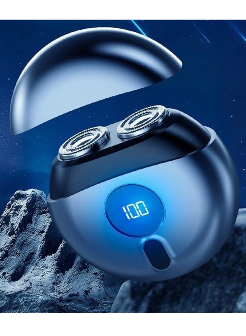 Electric Shaver for Men, Waterproof Smart Anti-pinch Electric Shaver with LED Display, Male Shaver for Legs, Armpits, Chest and Body Hair, for Home, Business Trip and Travel - Image 2