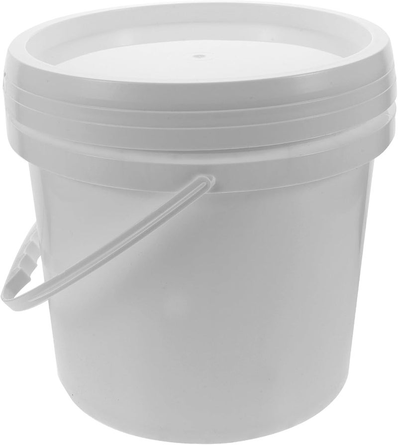 STOBAZA Food-Grade Sealed Plastic Paint Bucket with Lid and Handle 5l, Pp Material Paint Storage Container for Painting and Home Use - Image 1