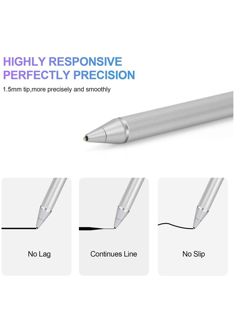 Generic - Active Stylus Pens for Touch Screen Rechargeable Digital Stylish Pen Pencil Universal for iPhone/iPad Pro/Mini/Air/Android and Most Capacitive Touch Screens - Image 1