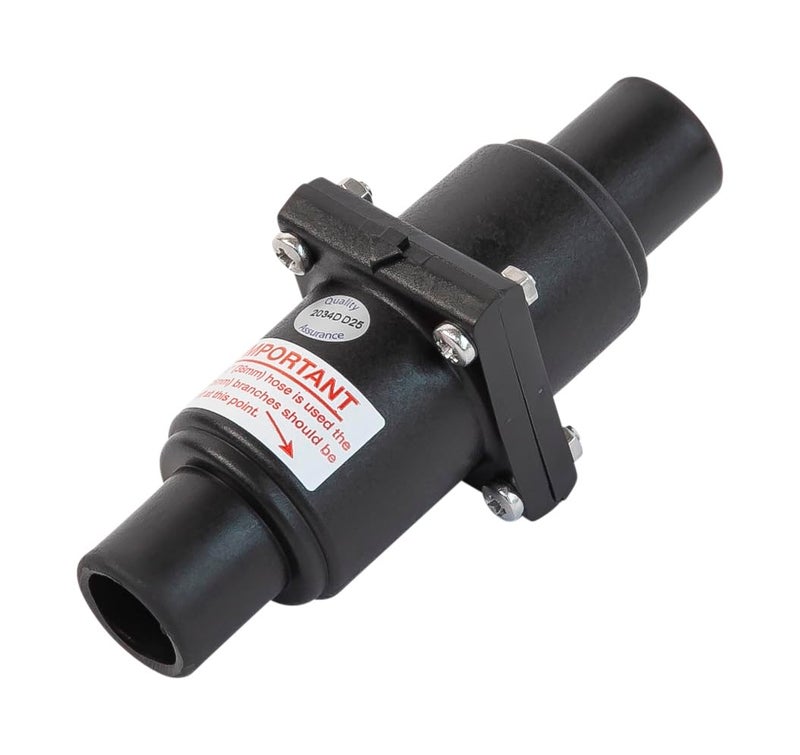 Whale NonReturn Inline Valve for Use with 1Inch and 1 Inch Diameter Pipes Nitrile Construction LV1215 - Image 2