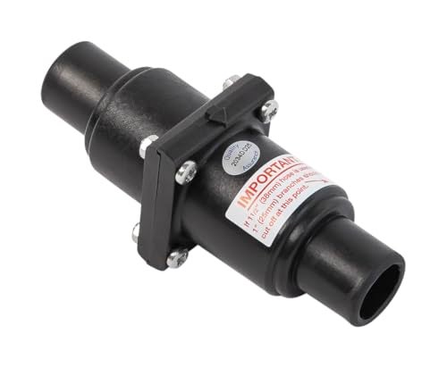 Whale NonReturn Inline Valve for Use with 1Inch and 1 Inch Diameter Pipes Nitrile Construction LV1215 - Image 3