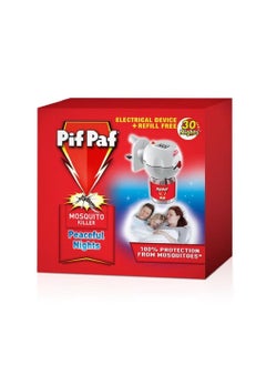 Pif Paf Liquid mosquito killer refill for 30 nights, 25ml 