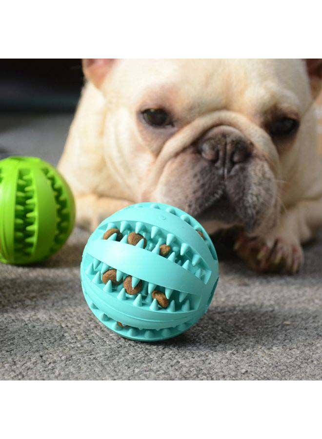 NIBEMINENT Dog Teeth Stick Chewing Toy Ball Green 7x7x7cm - Image 3
