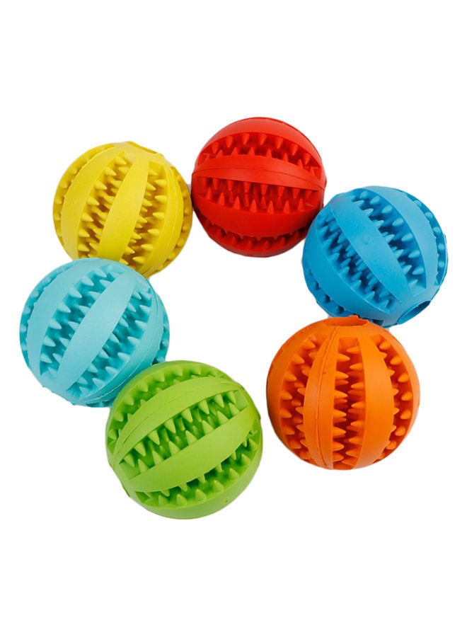 NIBEMINENT Dog Teeth Stick Chewing Toy Ball Green 7x7x7cm - Image 1